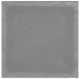 24x24 1010MAR T-Bar Perforated Face R6 Molded Fiberglass BACK Return (TruAire)