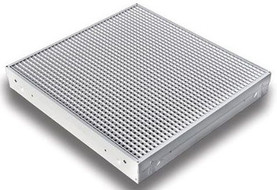 1130DBR-1 12x24 T-Bar Acrylic Egg Crate RA WR6 Back