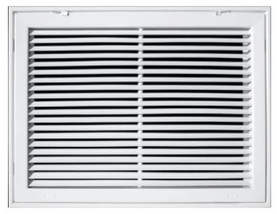 10x10 A290 Aluminum Filter Grille WHITE