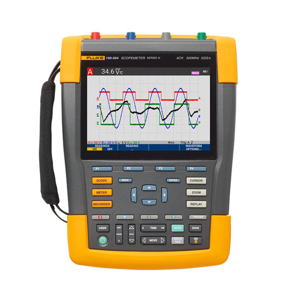 Fluke 190-102-III-S, Scopemeter 2 Channel 100MHZ Color SCC